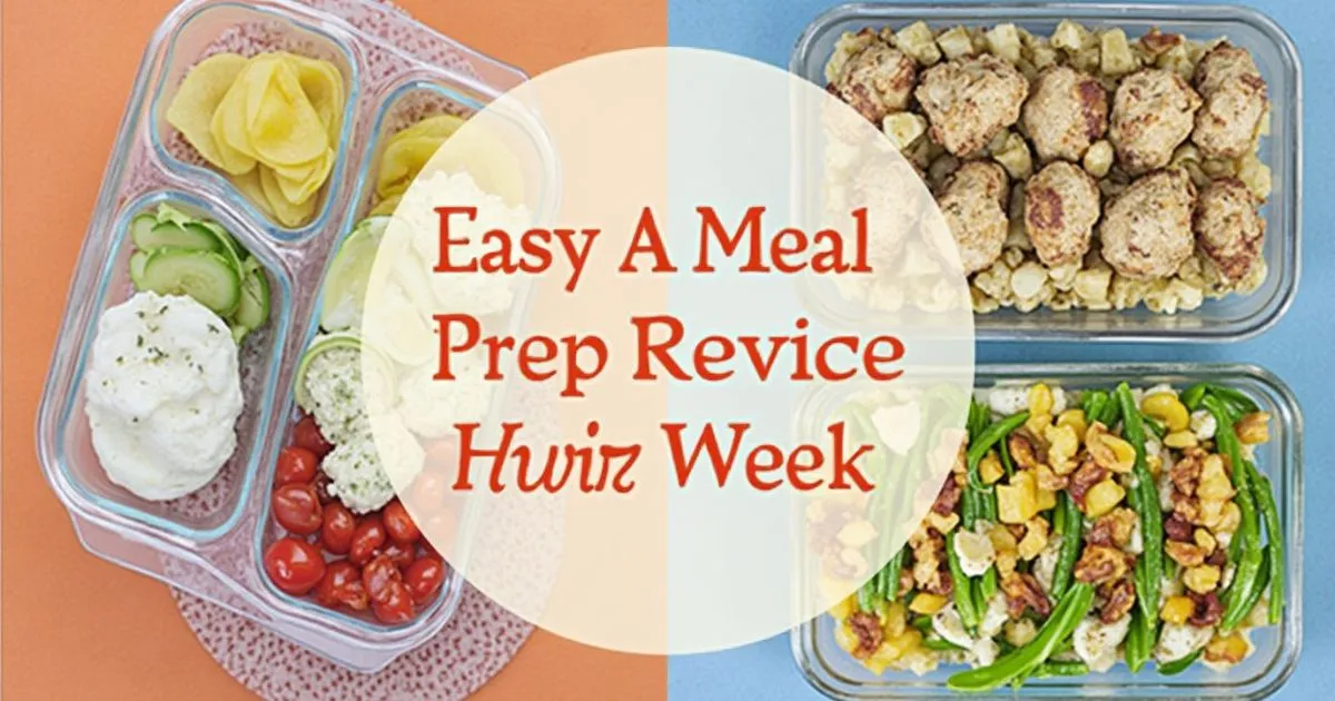 Easy Meal Prep Ideas